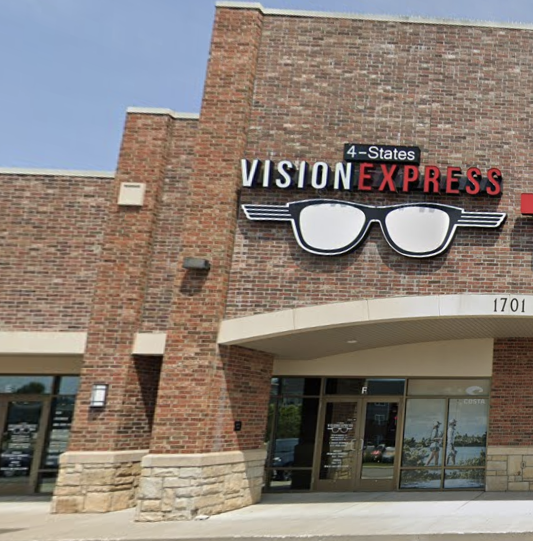 4 States Vision Express storefront